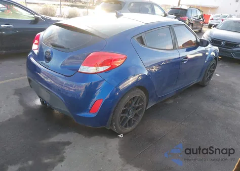 2016 Hyundai Veloster z USA, uszkodzony, nr VIN KMHTC6ADXGU289234